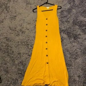 Yellow Maxi Dress